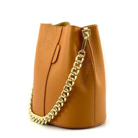 Maddalena leather bucket bag-3