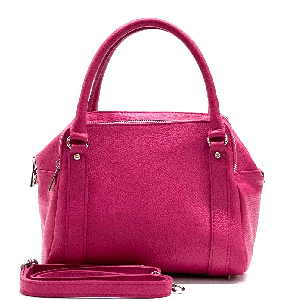 Maica Leather Boston Bag-19