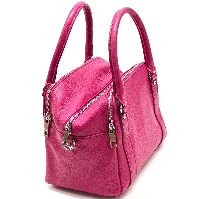 Maica Leather Boston Bag-20