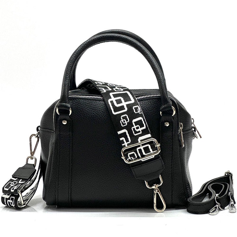 Maica Leather Boston Bag-41