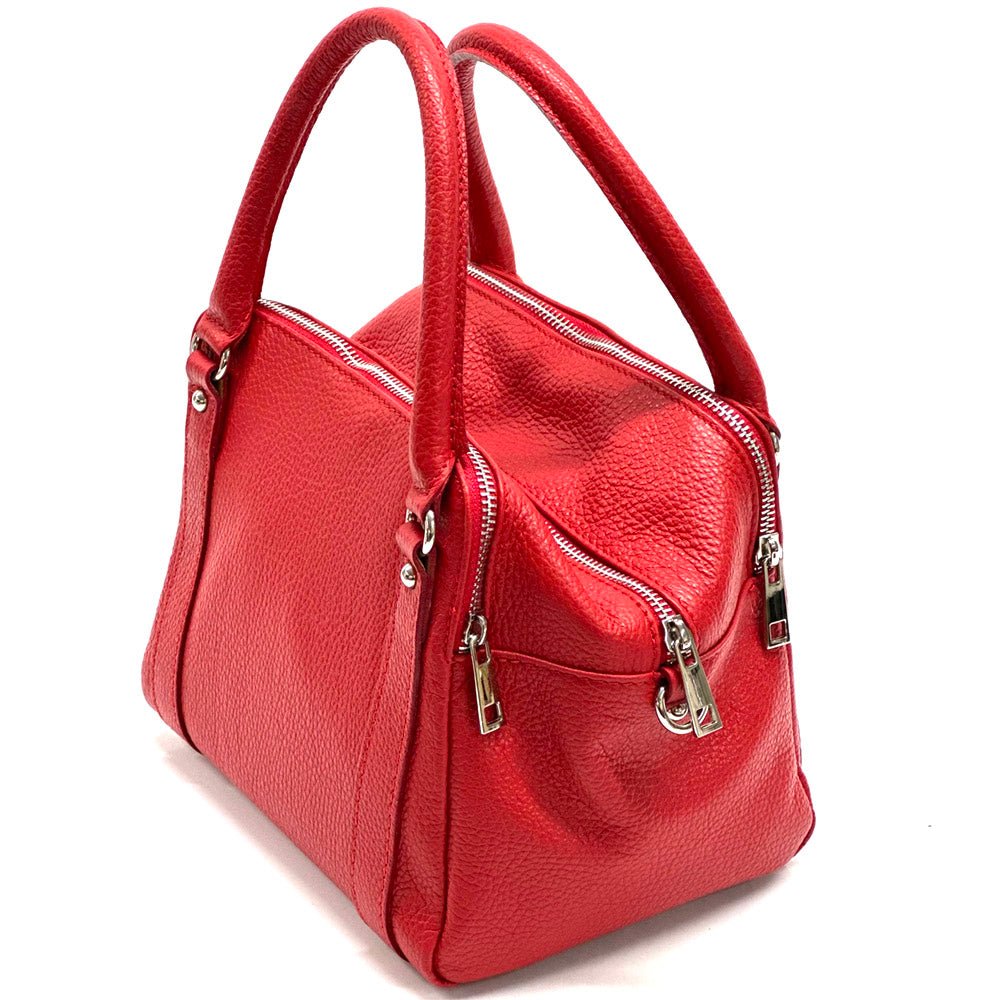 Maica Leather Boston Bag-29