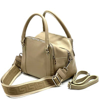 Maica Leather Boston Bag-0