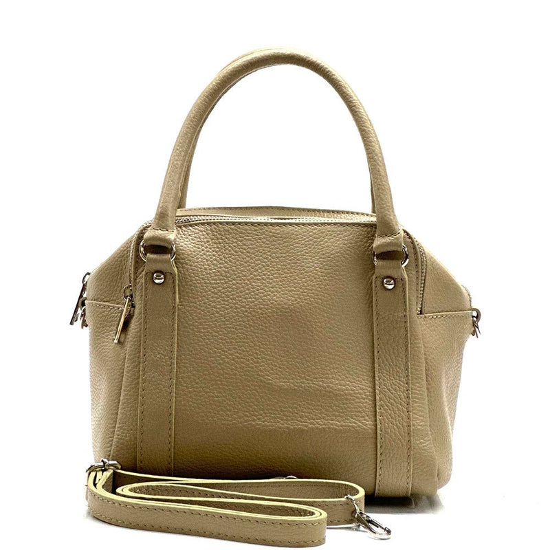 Maica Leather Boston Bag-1