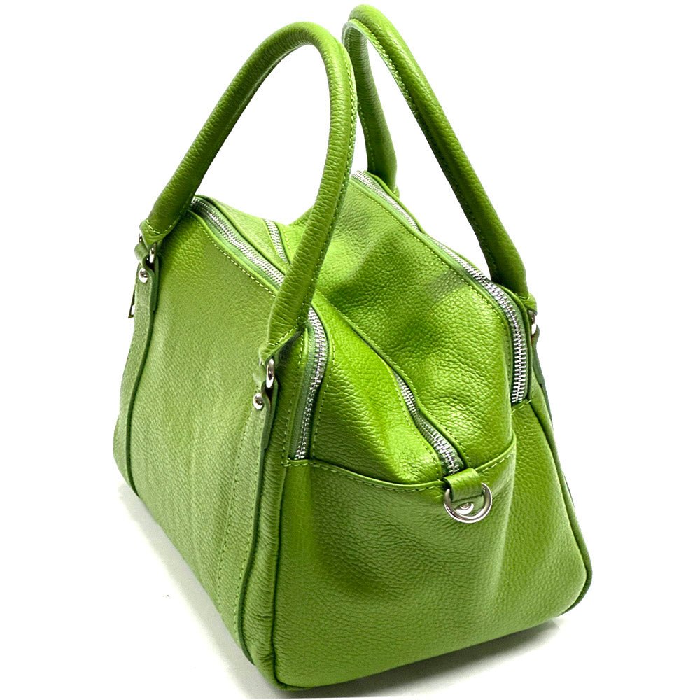 Maica Leather Boston Bag-32