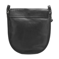 Elisa Italian Calfskin Leather Shoulder Bag – Elegant Tassel Detail & Versatile Strap