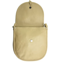 Elisa Italian Calfskin Leather Shoulder Bag – Elegant Tassel Detail & Versatile Strap