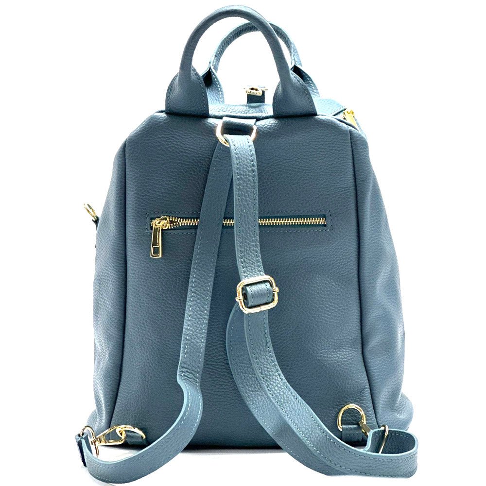 Unisex leather backpack-3