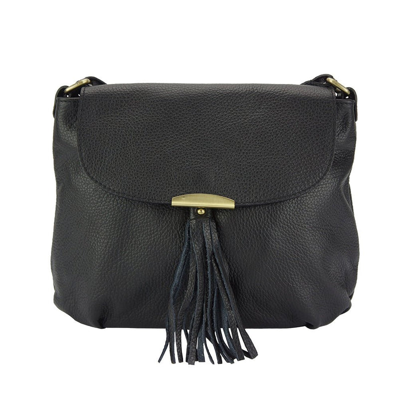 Angelica leather shoulder bag-16