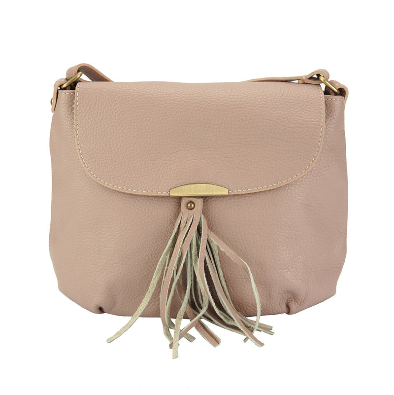 Angelica leather shoulder bag-19