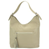 Marita Light Taupe leather Shoulder bag