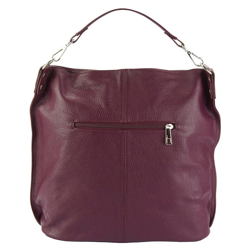 The Donata Leather Hobo Bag-0