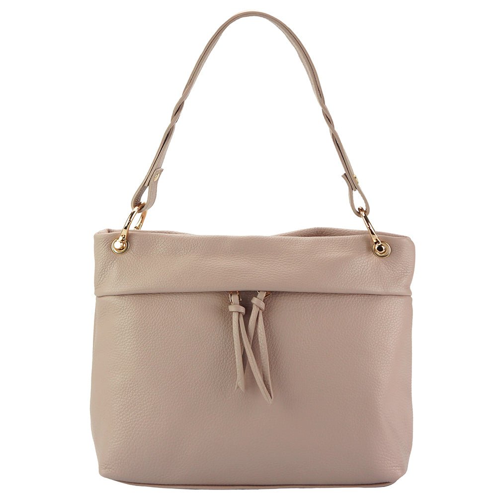 Mafalda Shoulder leather bag-17