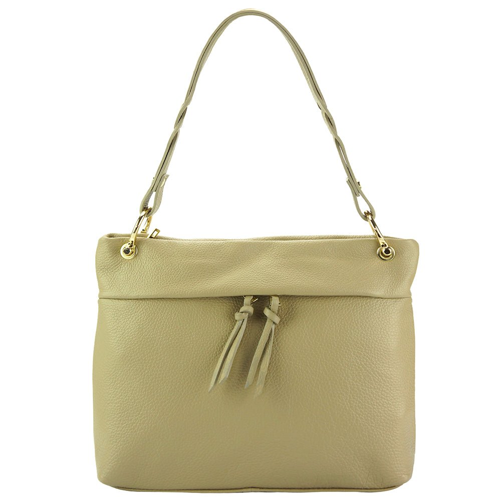 Mafalda Shoulder leather bag-16