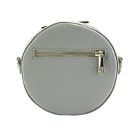 Lucrezia Cross-body grey leather bag