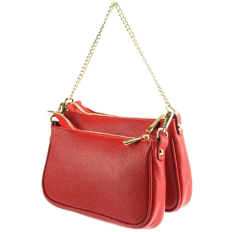 Sesbania leather Shoulder bag-6