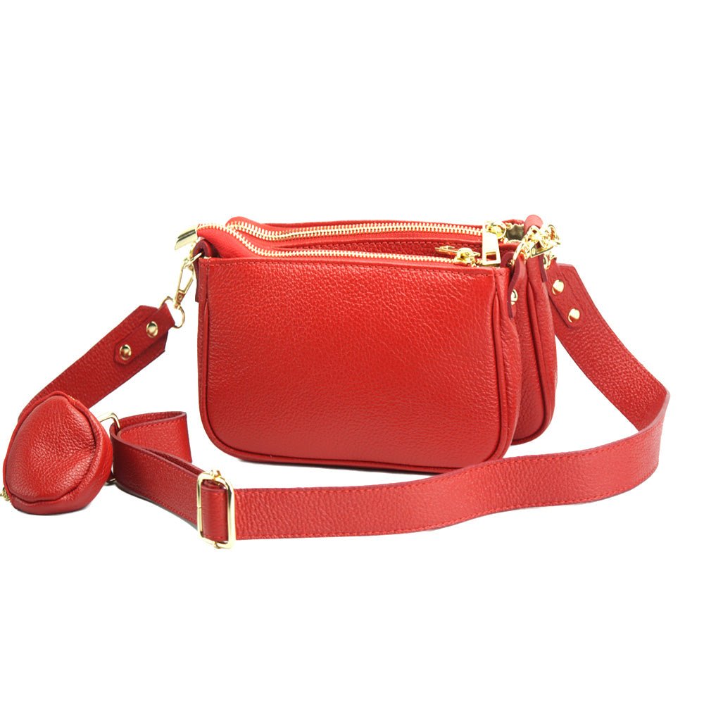 Sesbania leather Shoulder bag-8