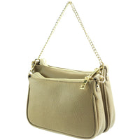 Sesbania leather Shoulder bag-9