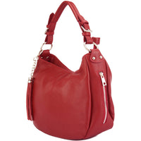 Victoire shoulder bag in calf-skin leather-9