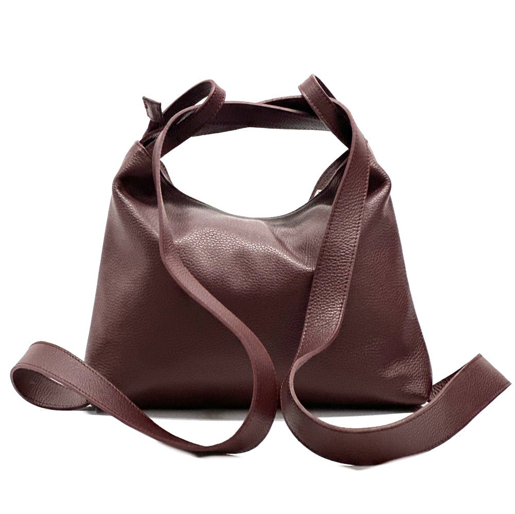 Convertible leather backpack / purse – Leather Italiano