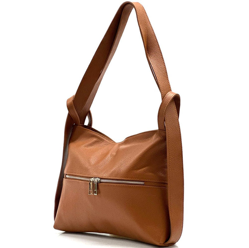 Greta convertible leather backpack-9