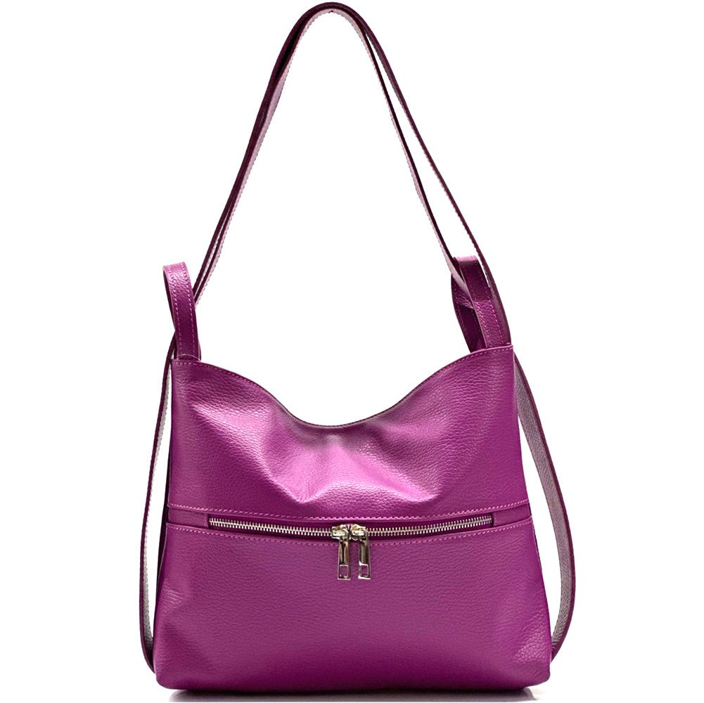 Greta convertible leather backpack-21