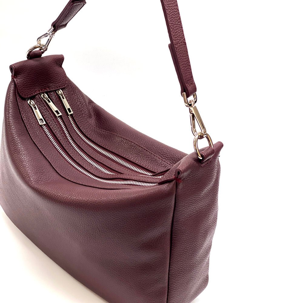 Assunta leather shoulder bag-2