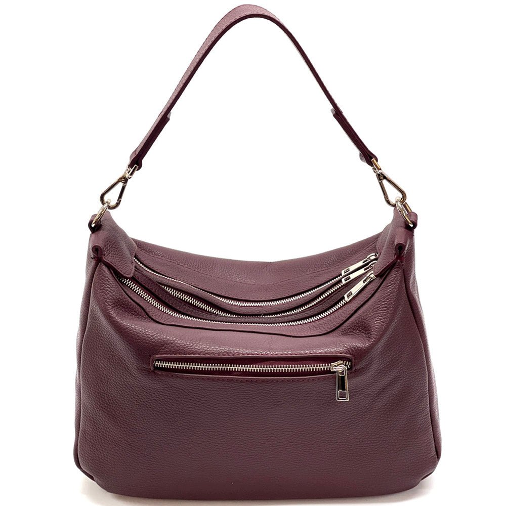 Assunta leather shoulder bag-3