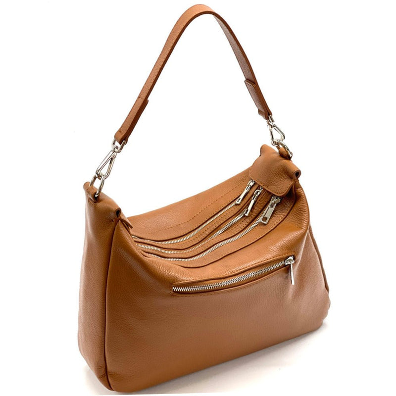 Assunta leather shoulder bag-0