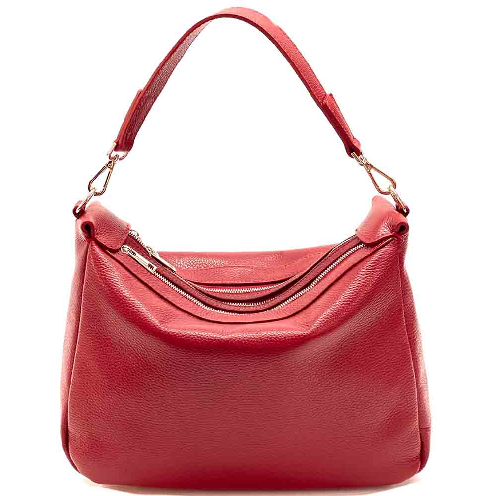 Assunta Leather Shoulder Bag