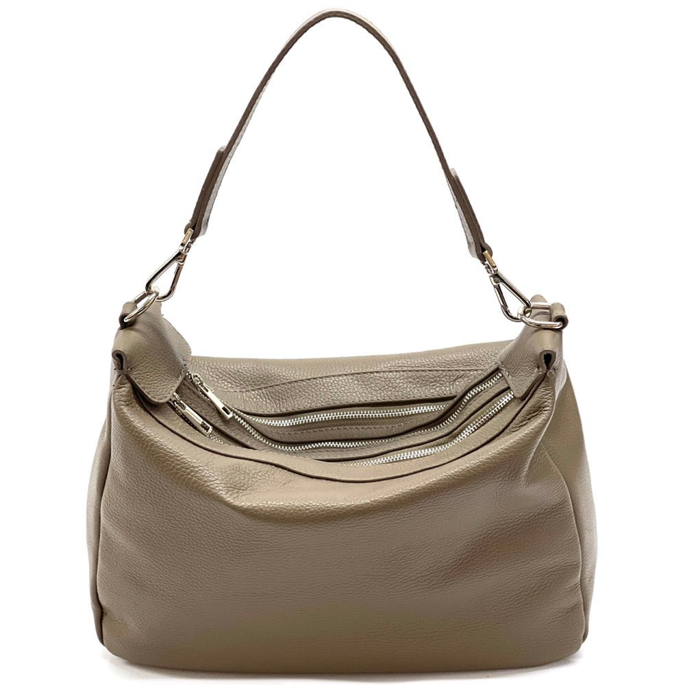 Assunta leather shoulder bag-23