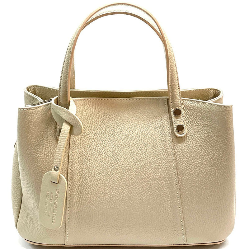 Pierluigi Leather Handbag: Italian Luxury - Leather Italiano