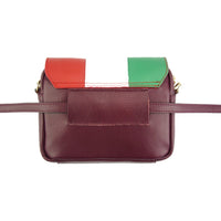 Maria Waist/Shoulder bag in calfskin leather-5