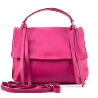 Freestyle Women’s Italian Leather Shoulder Bag – Spacious Convertible Crossbody