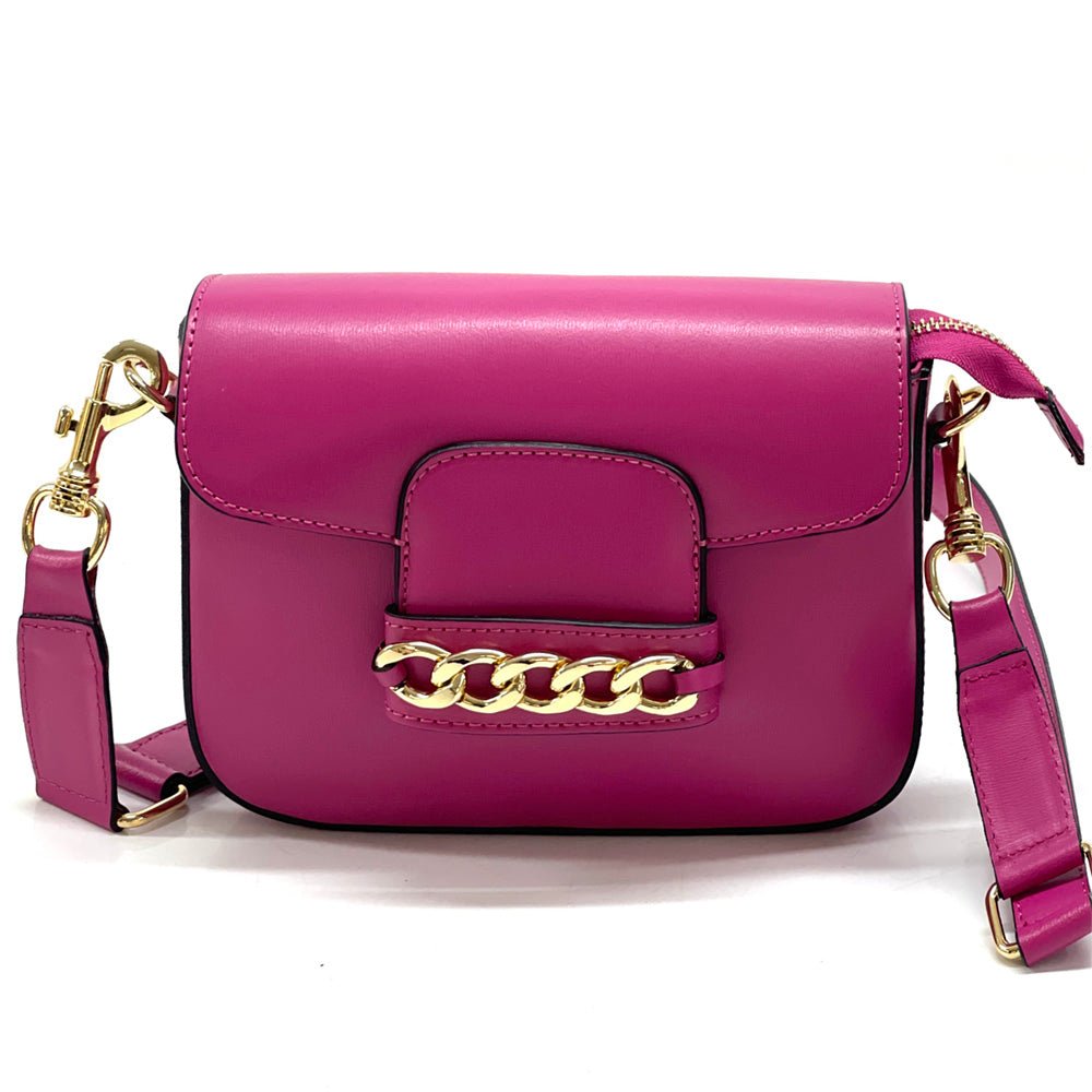 Grace Leather cross body bag-16