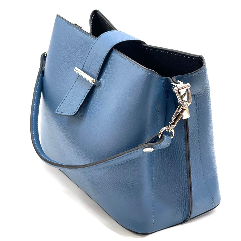 Kristen T leather shoulder bag-12