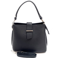 Kristen T leather shoulder bag-1