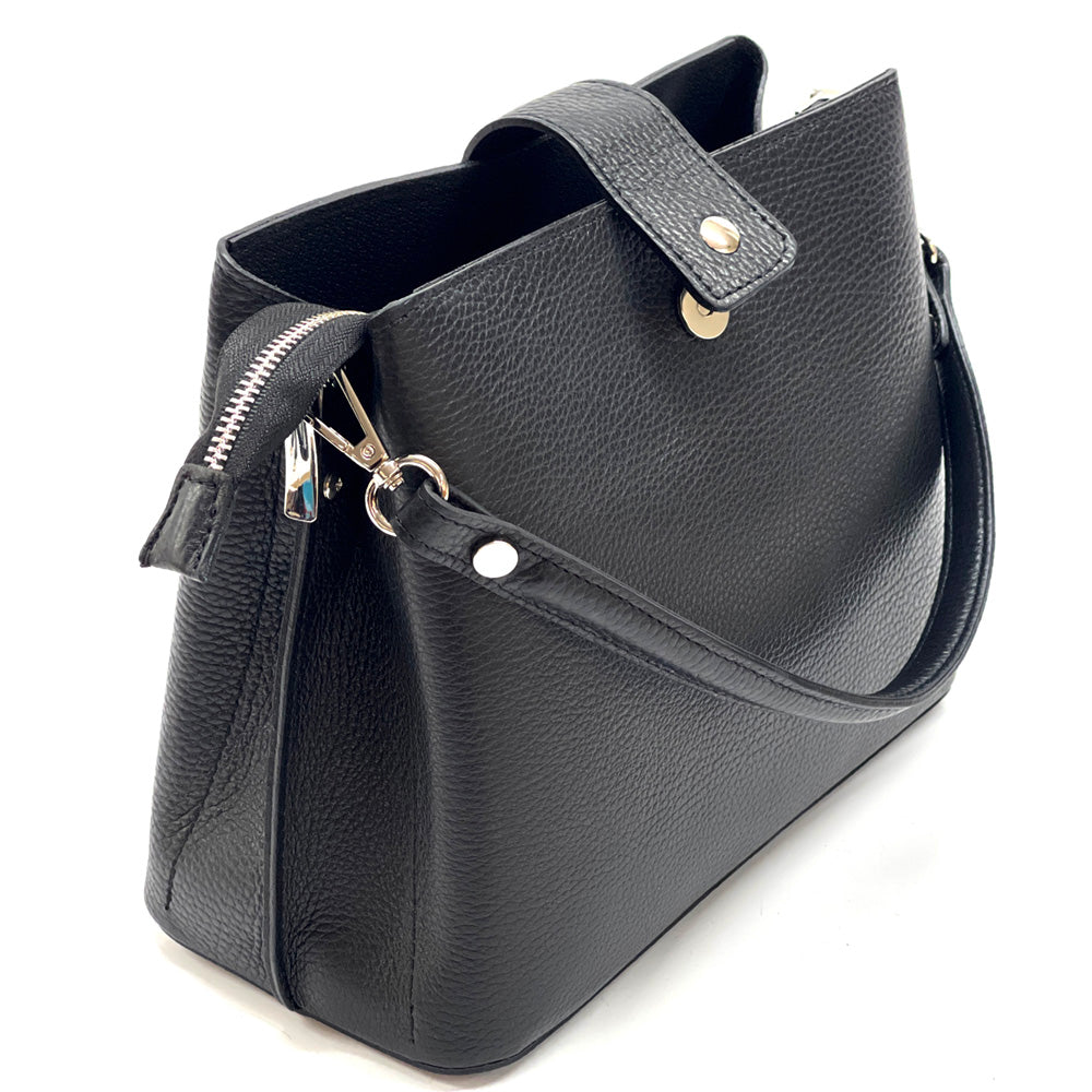 Kristen T leather shoulder bag-3