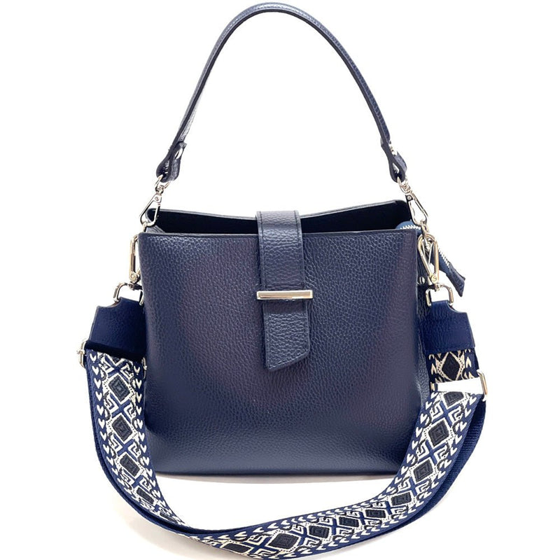 Kristen T leather shoulder bag-65