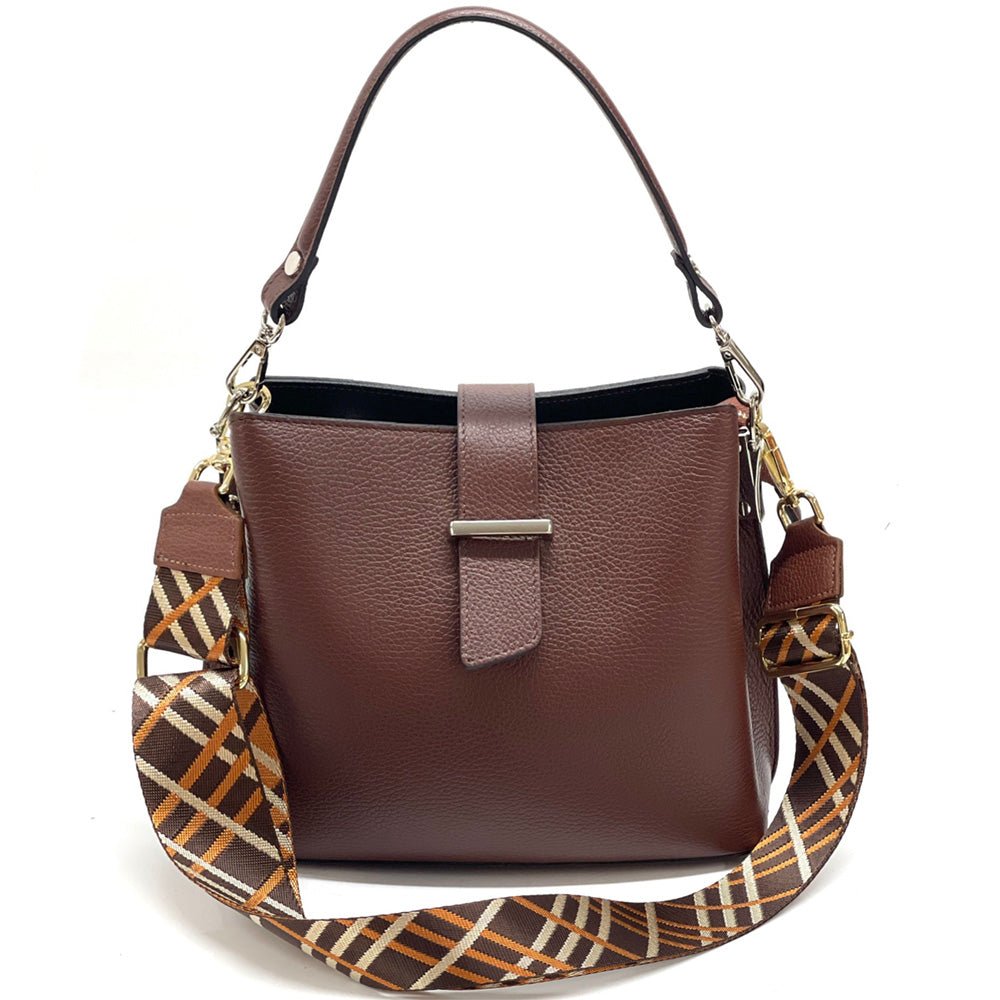 Kristen T leather shoulder bag-69