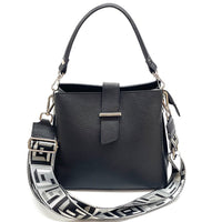 Kristen T leather shoulder bag-62