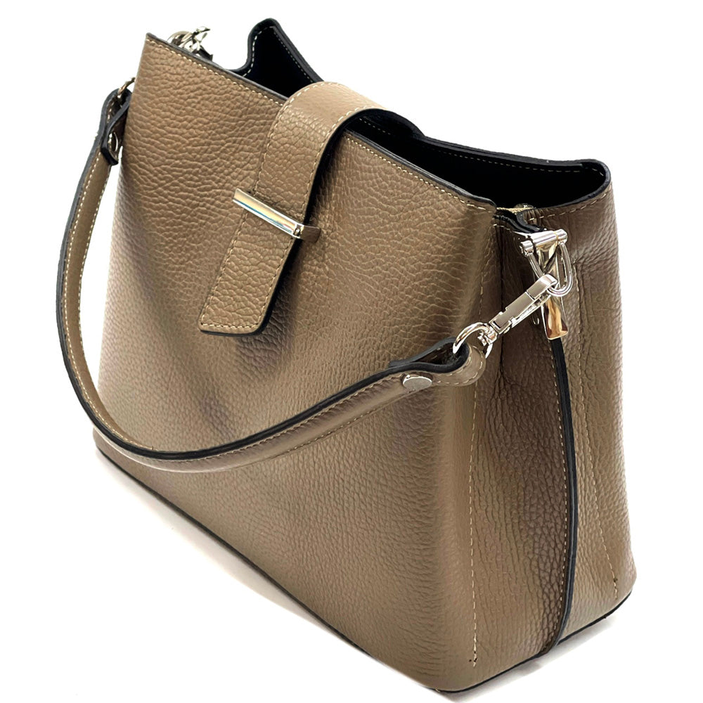 Kristen T leather shoulder bag-54