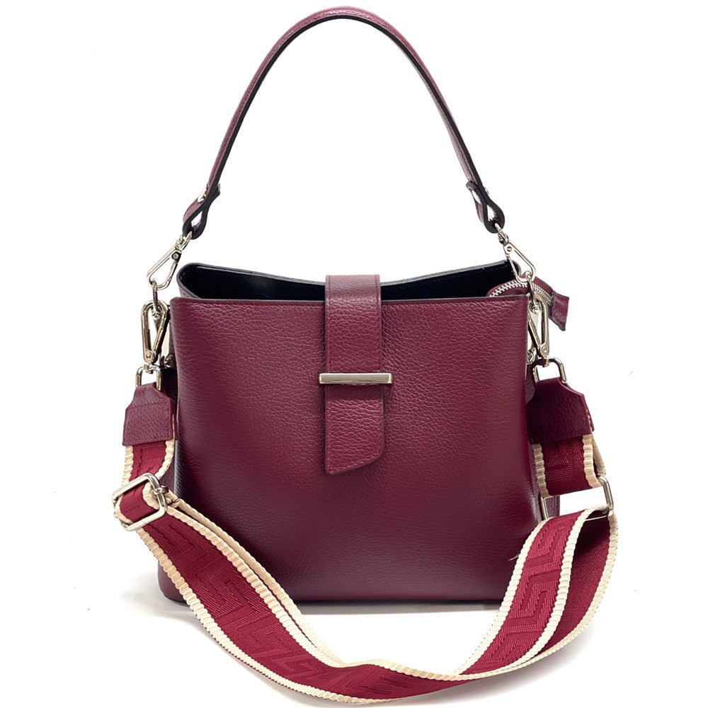 Kristen T leather shoulder bag-66