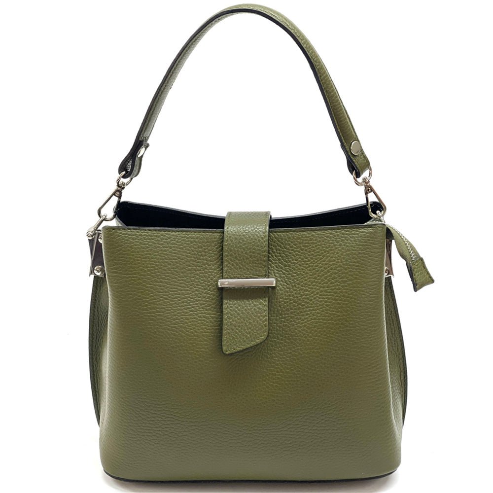 Kristen T leather shoulder bag-57