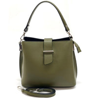 Kristen leather shoulder bag-11