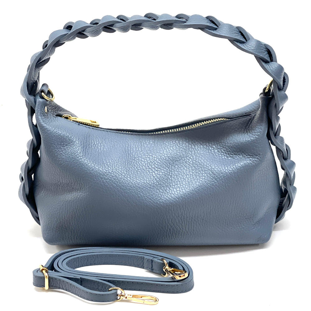 Lily Small Hobo Leather bag-14