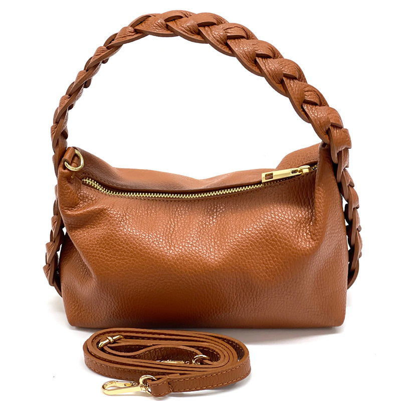 Lily Small Hobo Leather bag-6
