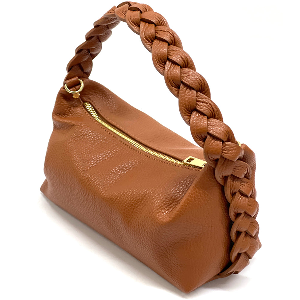 Lily Small Hobo Leather bag-7
