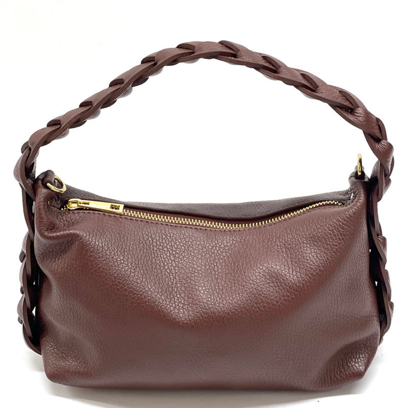 Lily Small Hobo Leather bag-33