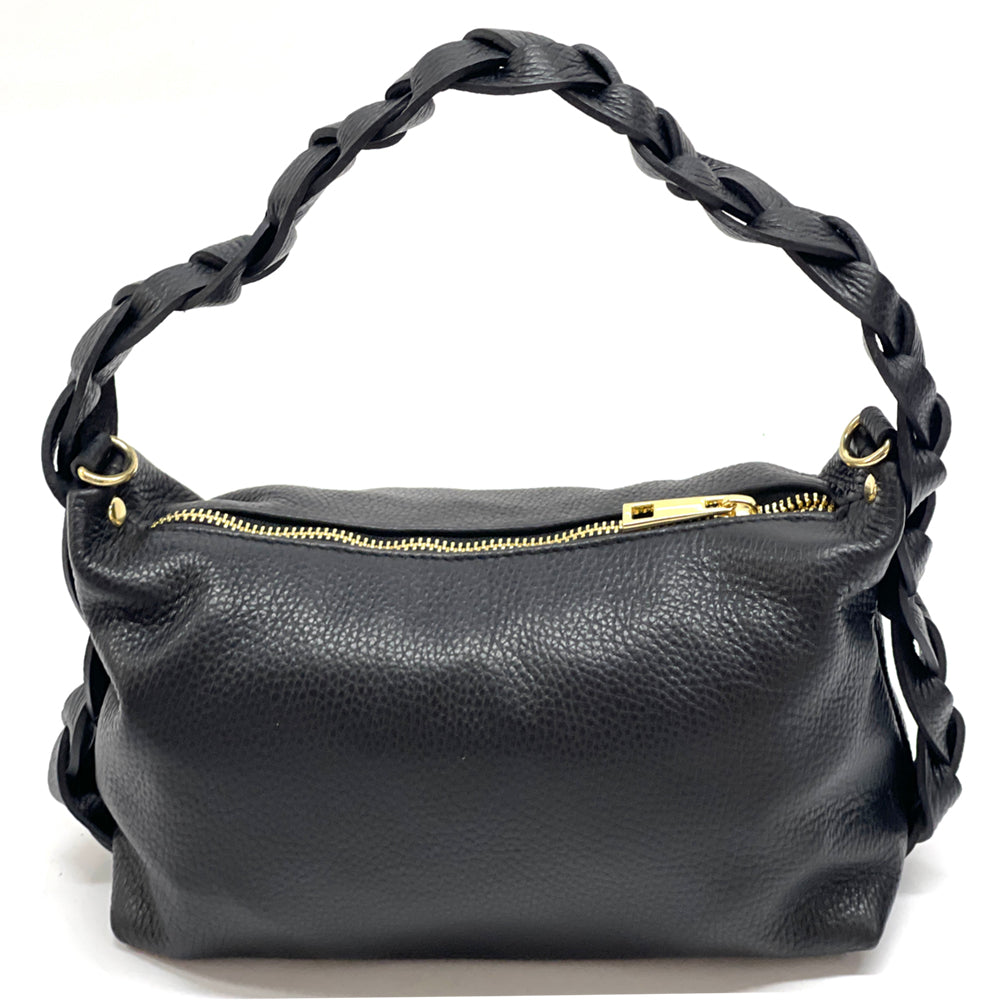 Lily Small Hobo Leather bag-34