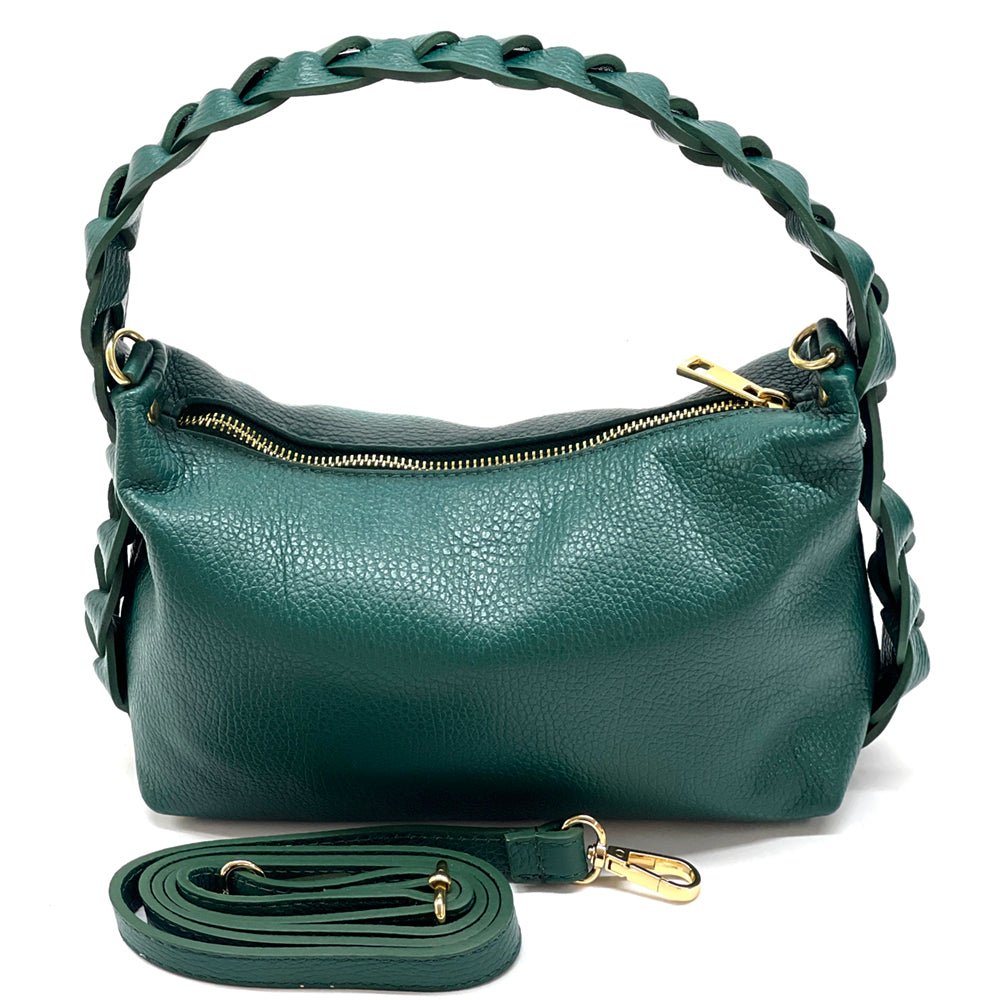 Lily Small Hobo Leather bag-21